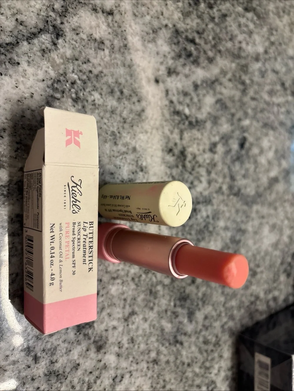 NEW Kiehls Butterstick Lip Treatment PURE PETAL *Rare & Discontinued NIB